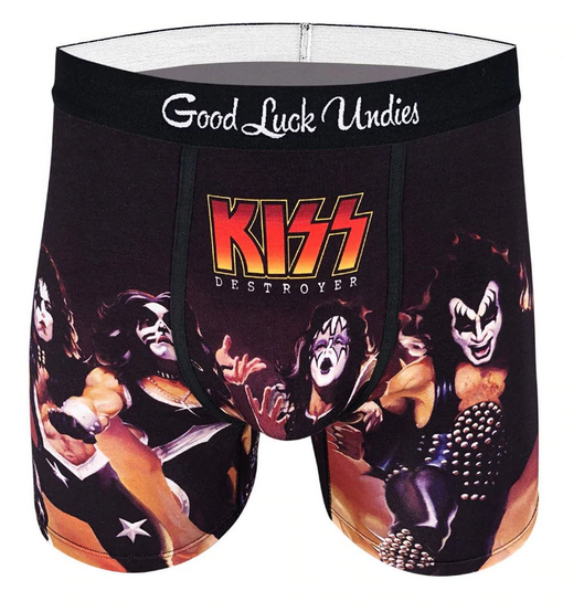 Men`s KISS Destroyer Underwear - Small