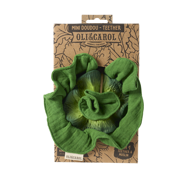 Mini Doudou Beißring kendall the kale