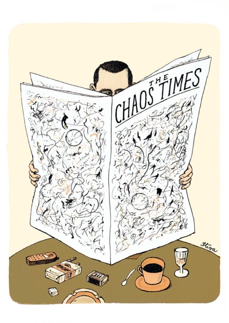 A5 Postkarte The Chaos Times