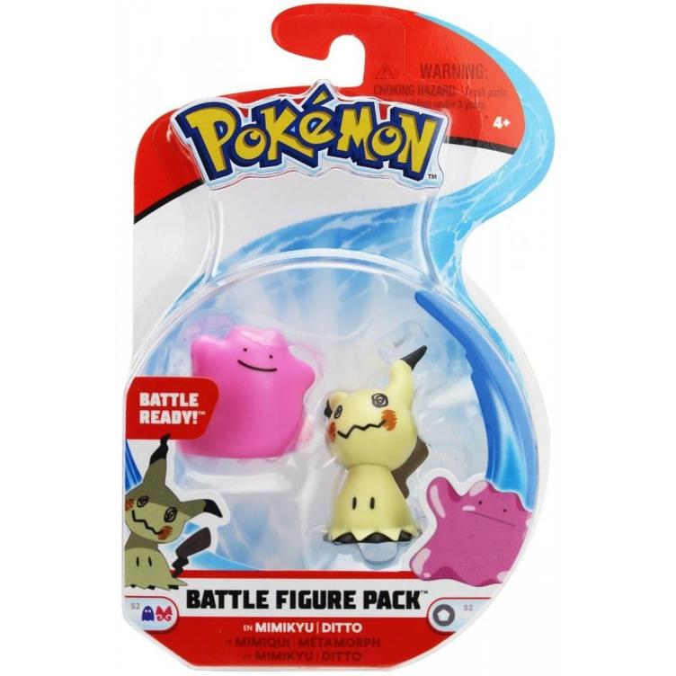Pokemon Battle Figuren Doppelpackpack - Ditto & Mimigma