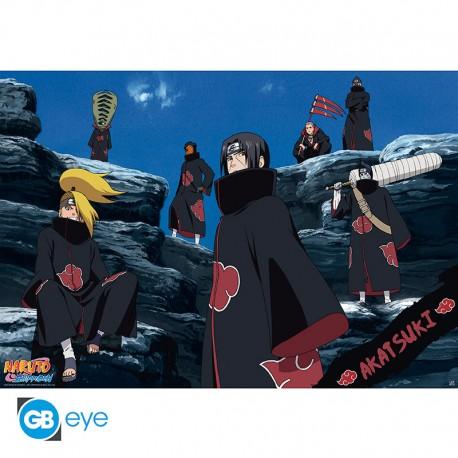 NARUTO SHIPPUDEN - Poster `Akatsuki` (91.5x61)