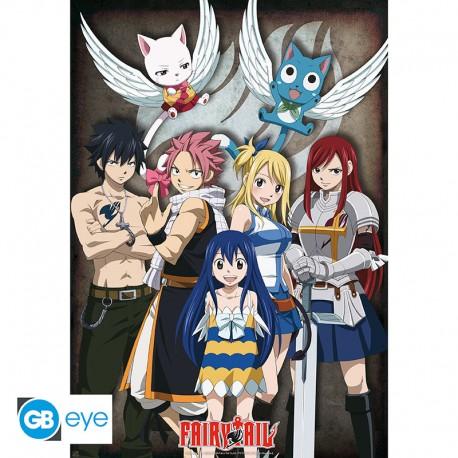 FAIRY TAIL - Poster `Gruppe` (91.5x61)