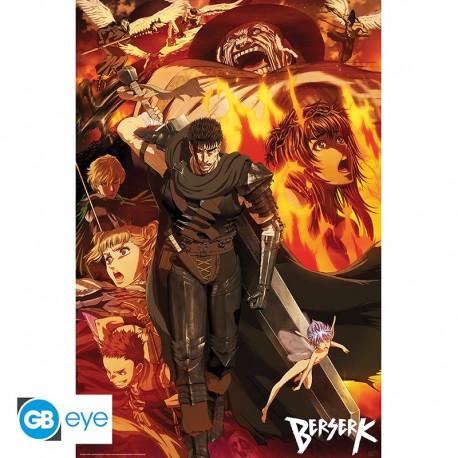 BERSERK - Poster - `Groupe`- (91.5x61)