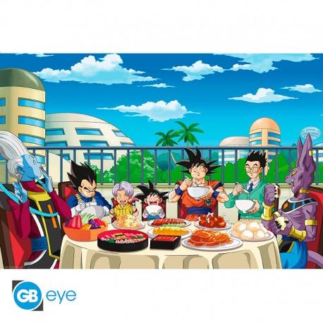 DRAGON BALL SUPER - Poster - `Festmahl`- (91.5x61)