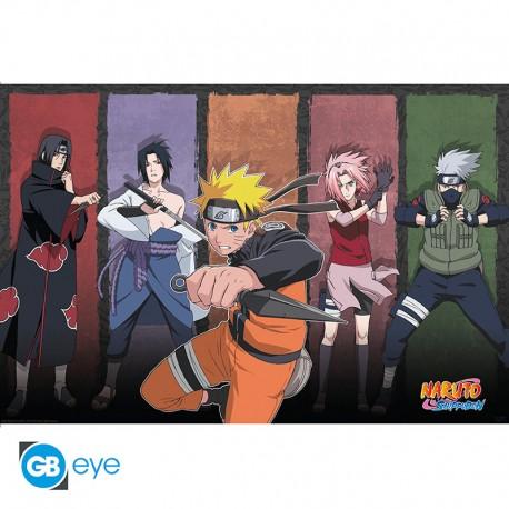 NARUTO SHIPPUDEN - Poster `Naruto & Verbündete` (91.5x61)