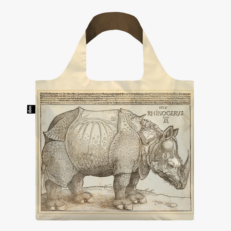 LOQI BAG Albrecht Durer Rhinocerus Recycled