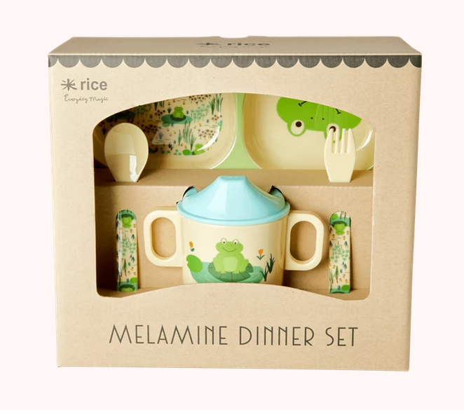 Melamin Partyset - Mintgrün