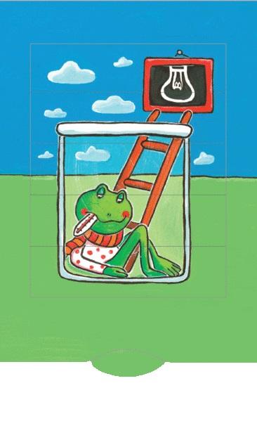 Lebende Karten - Frosch