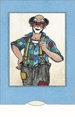 Cartes vivantes - Clown Pantalon