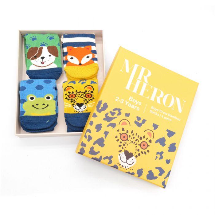 Animal Socks Box Kids