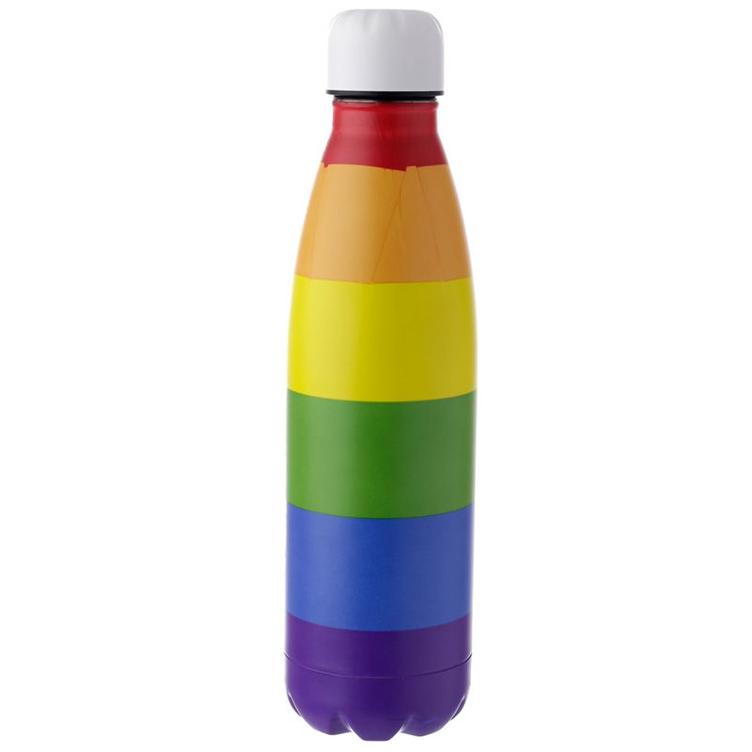 Somewhere Regenbogen Thermo Trinkflasche