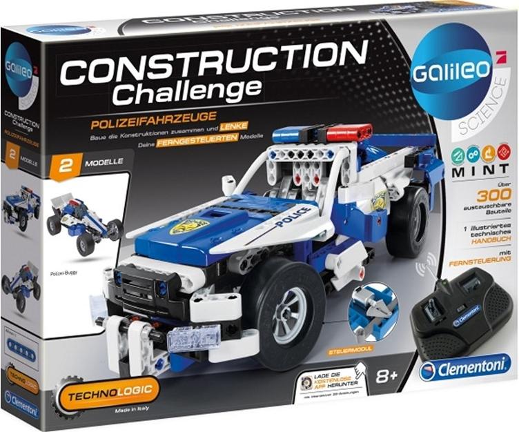 Galileo Science Construction Challenge Ferngesteuerter Polizeiwage