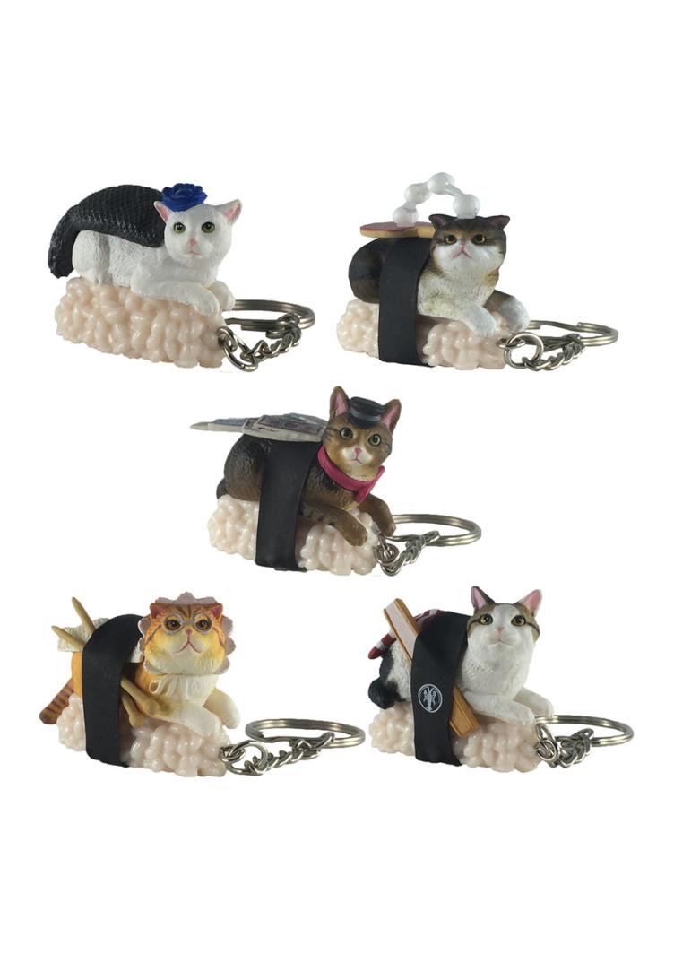 Sushi Katze Schlüsselanhänger Blind Box