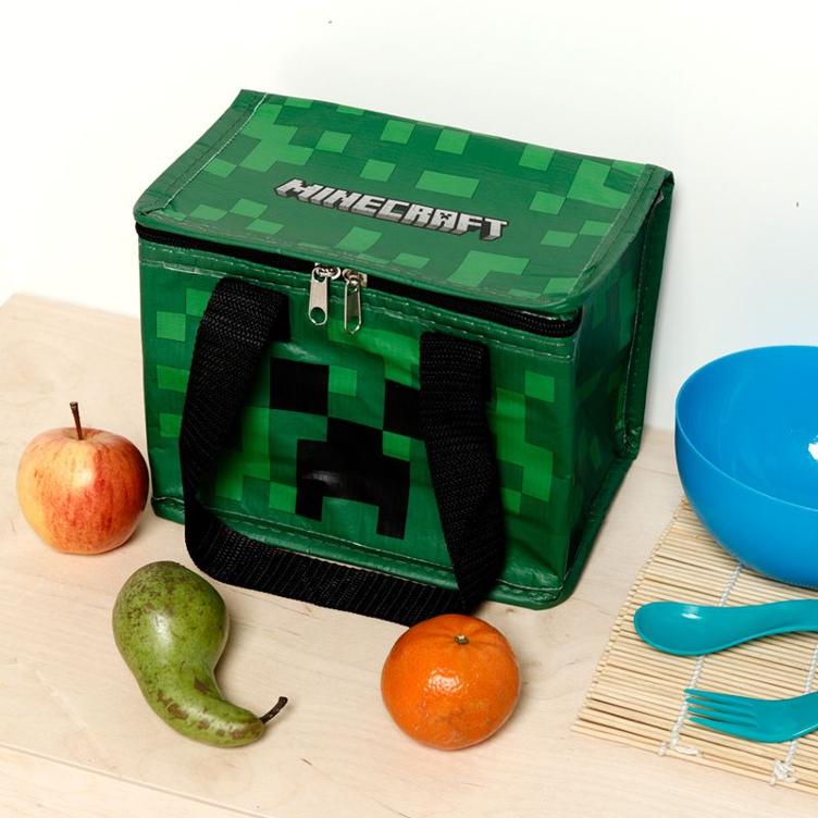 Minecraft Creeper RPET Kühltasche Lunch Box