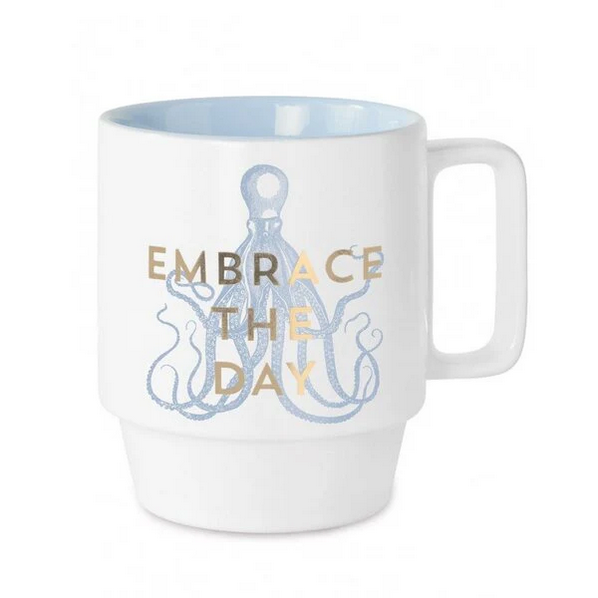 `Embrace the Day Octopus Tasse