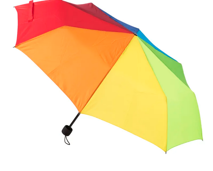 Parapluie pliable arc-en-ciel