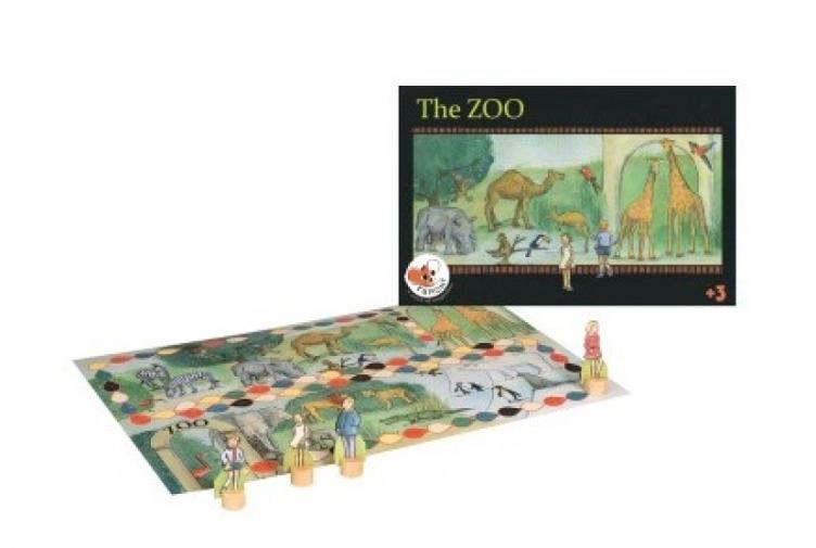 Farbwürfelspiel Besuch im Zoo