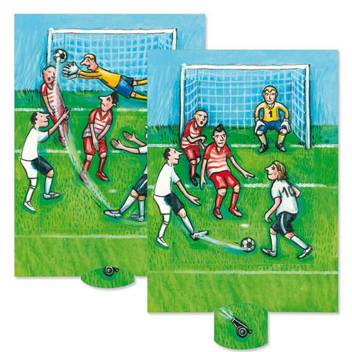 Lebende Karte 'Fußball'