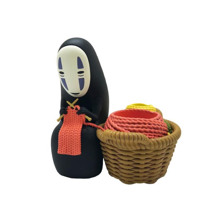 Figurine pot à crayon - No Face tricote