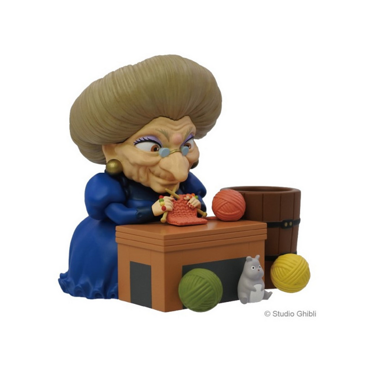 Bleistifttopf Yubaba strickt - Chihiros Reise