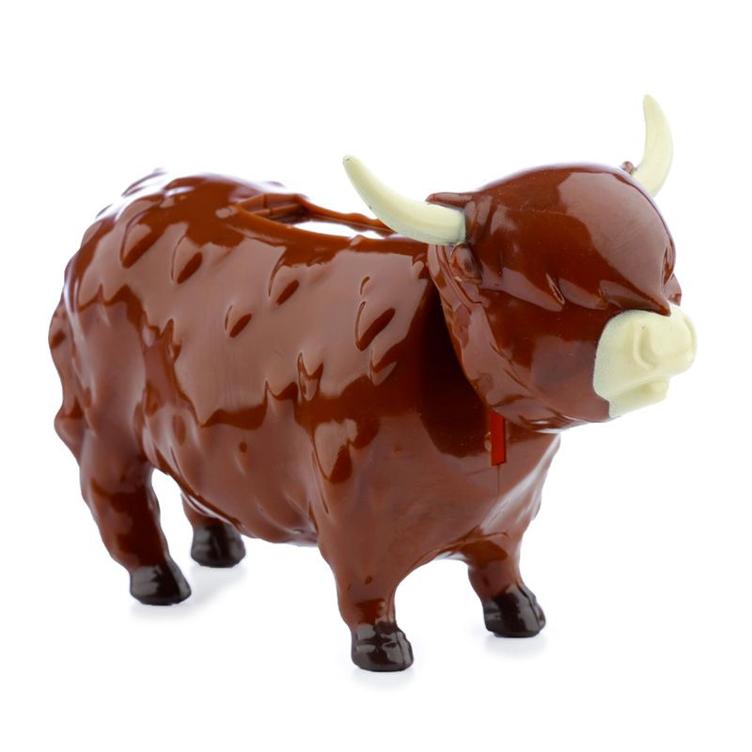 Highland Coo Vache Solar Pal Figurine à secouer