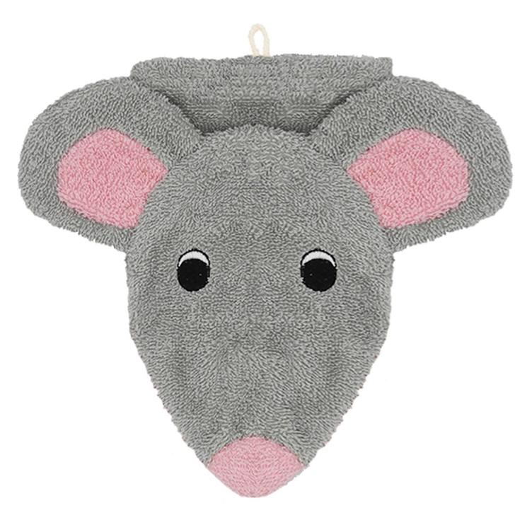 Waschlappen Maus Mona klein