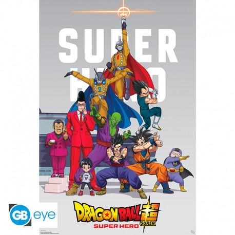 DRAGON BALL HERO - Poster `Gruppe`- (91.5x61)