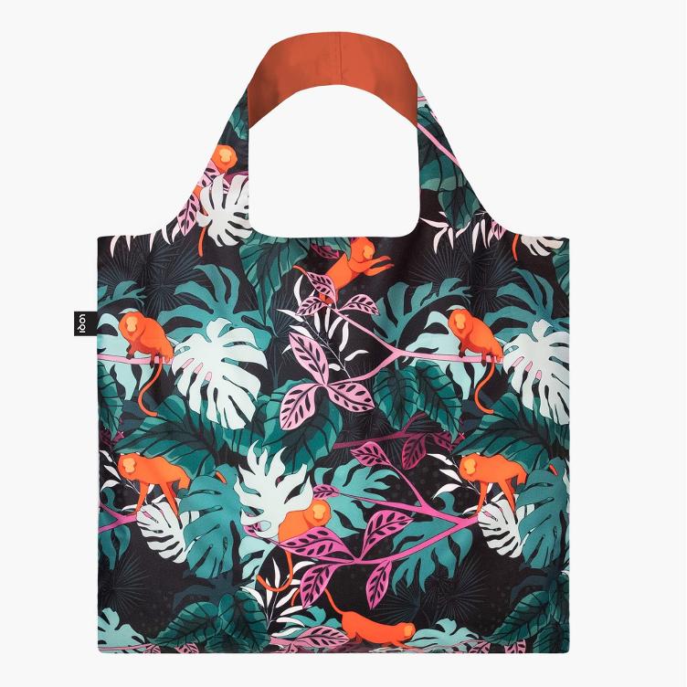 Sac LOQI - Glitter Power Mata Monkey Recycled Bag