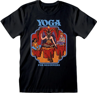 Taille L - Yoga for Beginners T-Shirt Steven Rhodes