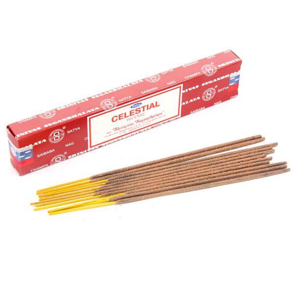 Satya Himmlische Nag Champa 12 Räucherstäbchen