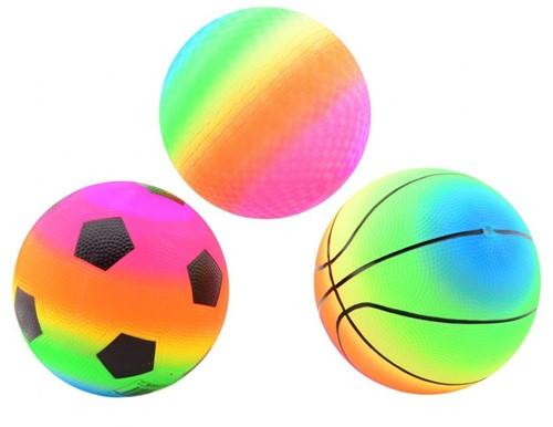 Balle arc-en-ciel taille 21cm