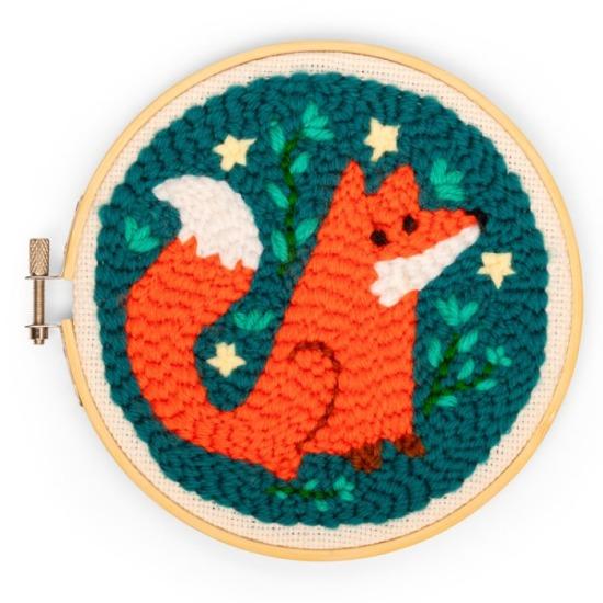 Punch Needle Fox