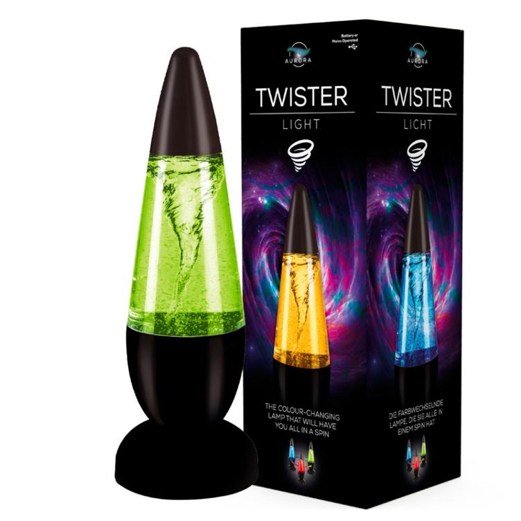 Twister-Lampe
