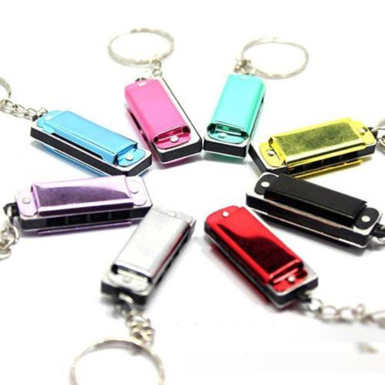 mini harmonica key chain
