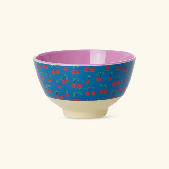 Kleine Schüssel - Blau - Cherry Love Print