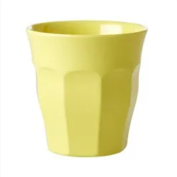 Rice Melamin Espressotasse - Gelb