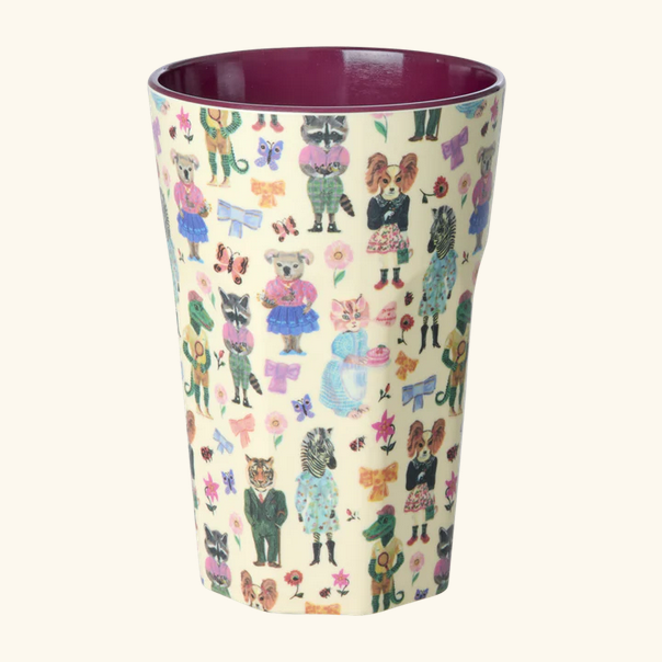 Großer Becher - Bordeaux - Nathalie Lété Print