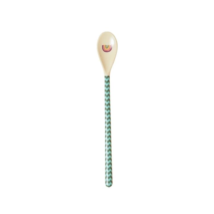 RICE Melamine Latte Spoon - ZIG ZAG PRINT