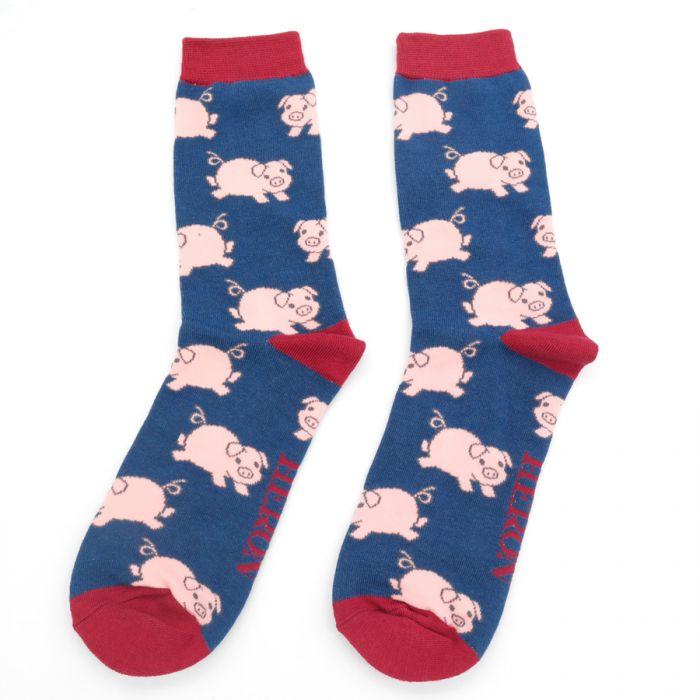 Mr Heron Piglets Navy