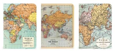 VINTAGE WORLD MAPS - 0