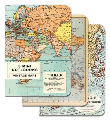 VINTAGE WORLD MAPS