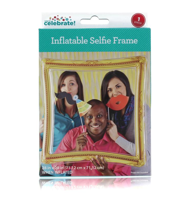 Aufblasbarer Selfie-Rahmen