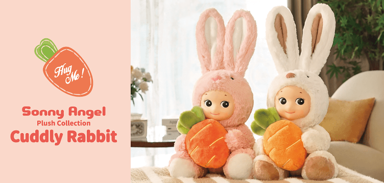 PELUCHES lapin rose