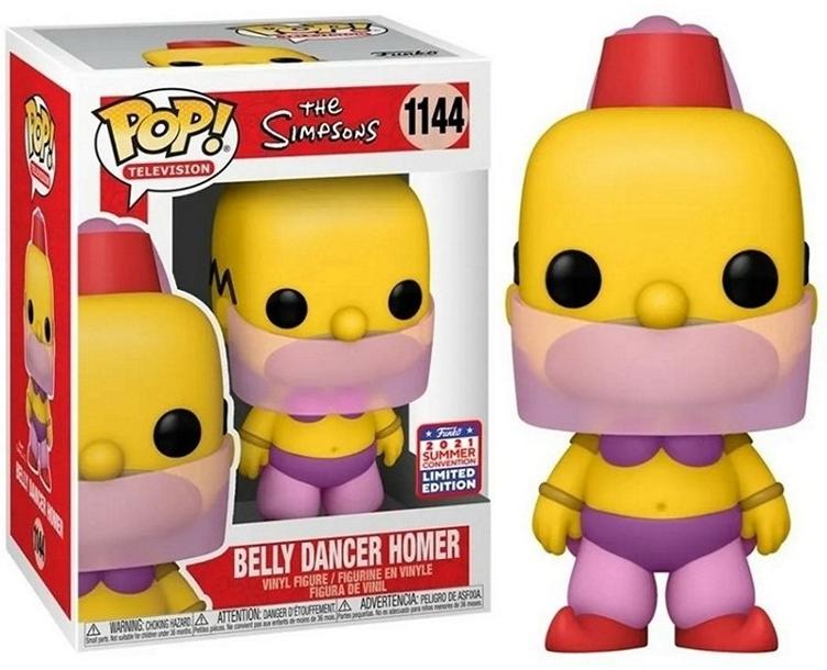 POP! TV The Simpsons Belly Dancer Homer
