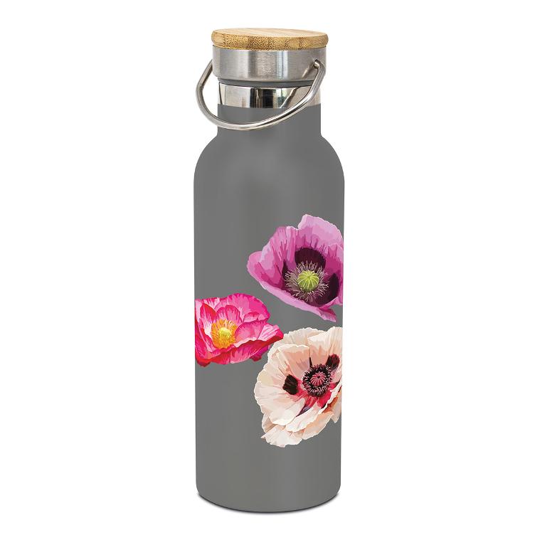 Edelstahl-Flasche Fabulous Poppies