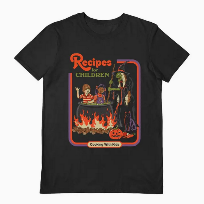 Taille M -Recipes for Children T-Shirt Steven Rhodes