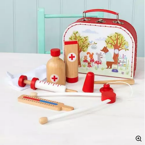 Spielset Arzt Holz Woodland Friends