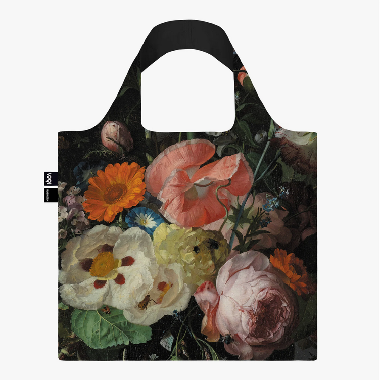 Still Life with Flowers Recycled Bag