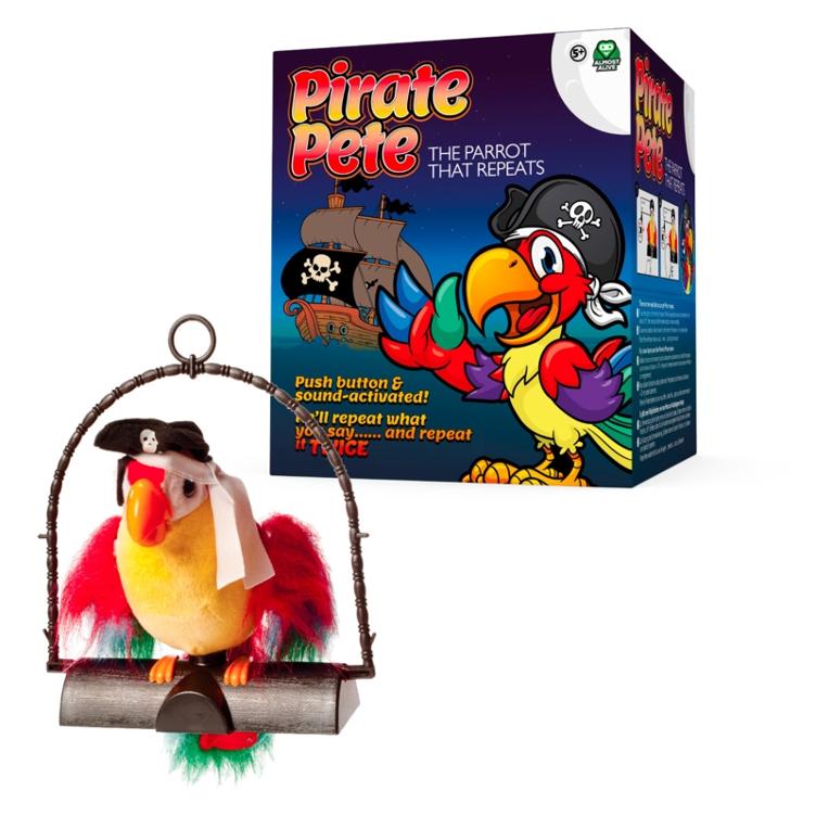 Pirat Pete der Wiederholungspapagei