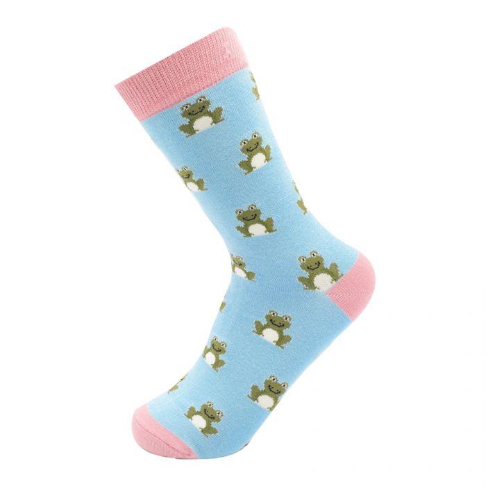 Frogs Socks Light Blue